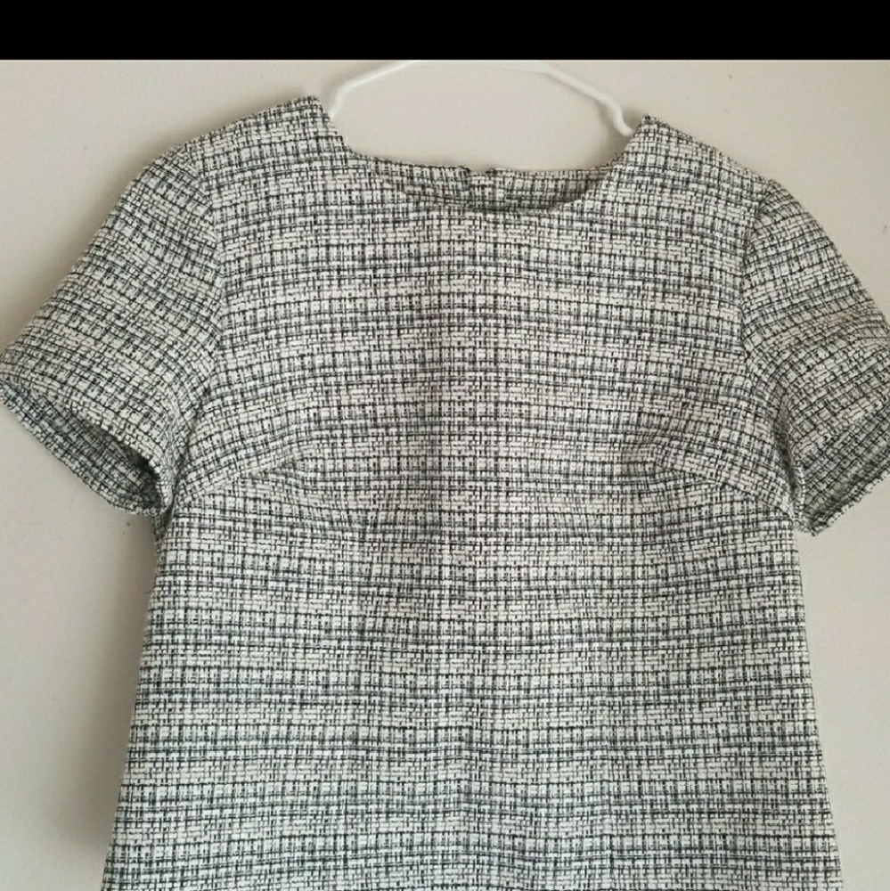 Express tweed blouse